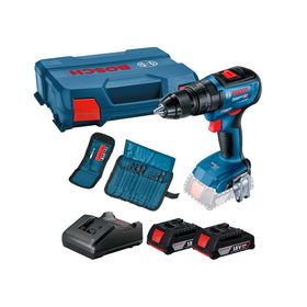 Taladro percutor GSB 18V-50 + 2 baterías 2A + cargador