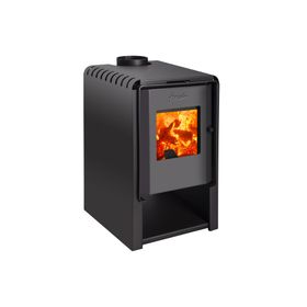 Estufa a leña 6000 Kcal/h Scantek 350 gris charcoal Amesti