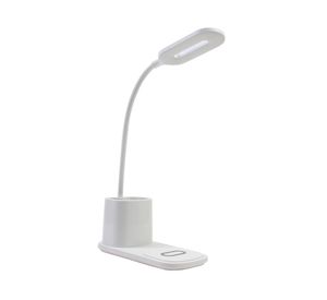 Lámpara de sobremesa 5W luz neutra Zyra blanco