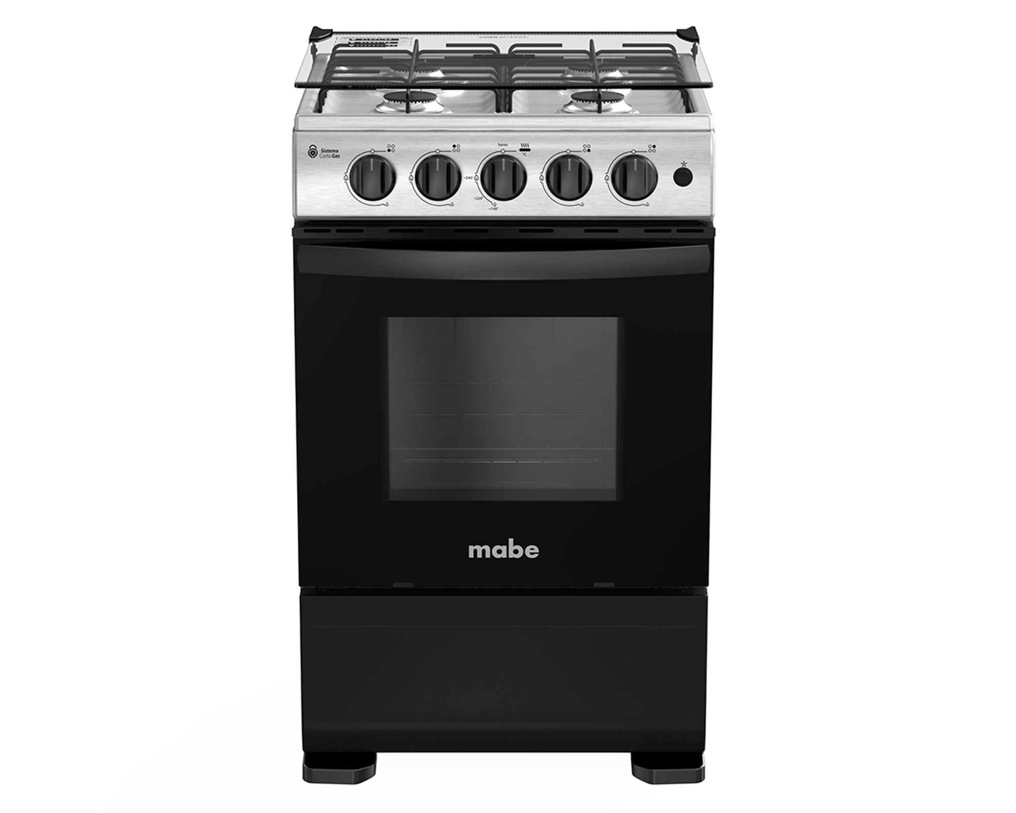 Mabe Cocina CMC5115AX0 4 quemadores gas licuado