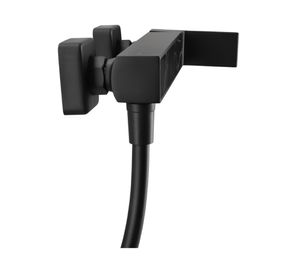 Monomando de ducha Átela negro mate