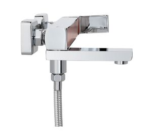 Monomando de tina ducha Átela cromo