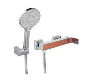 Monomando de ducha Átela cromo