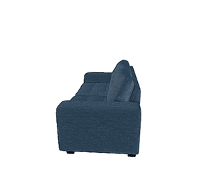 Sofá 2 cuerpos Manet tela índigo Rosen