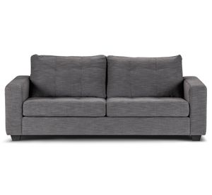 Sofá 3 cuerpos Manet tela grafito Rosen