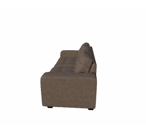 Sofá 3 cuerpos Manet tela visón Rosen