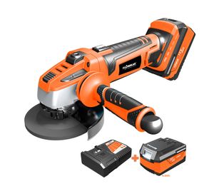Esmeril angular 45" 18V batería + cargador