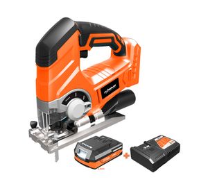 Sierra caladora 18V batería + cargador