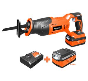 Sierra sable inalámbrico 18V batería + cargador