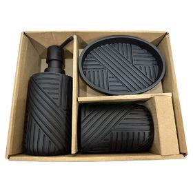 Set accesorios baño Étnico 3 piezas