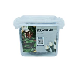 200 Luces de navidad LED funciones