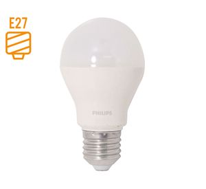 Ampolleta LED 7,5W E27 luz cálida Essential Philips