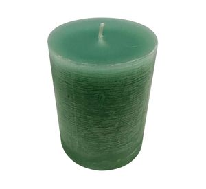 Vela Pilar aqua 9x6.8 cm