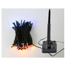 luces navidad solar 100L multicolores Cotidiana