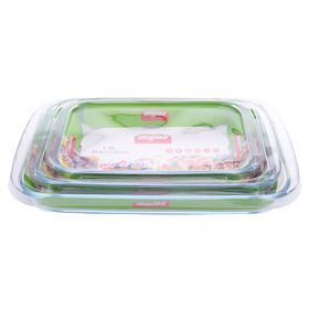 Fuentes rectangulares 3 piezas Cotidiana