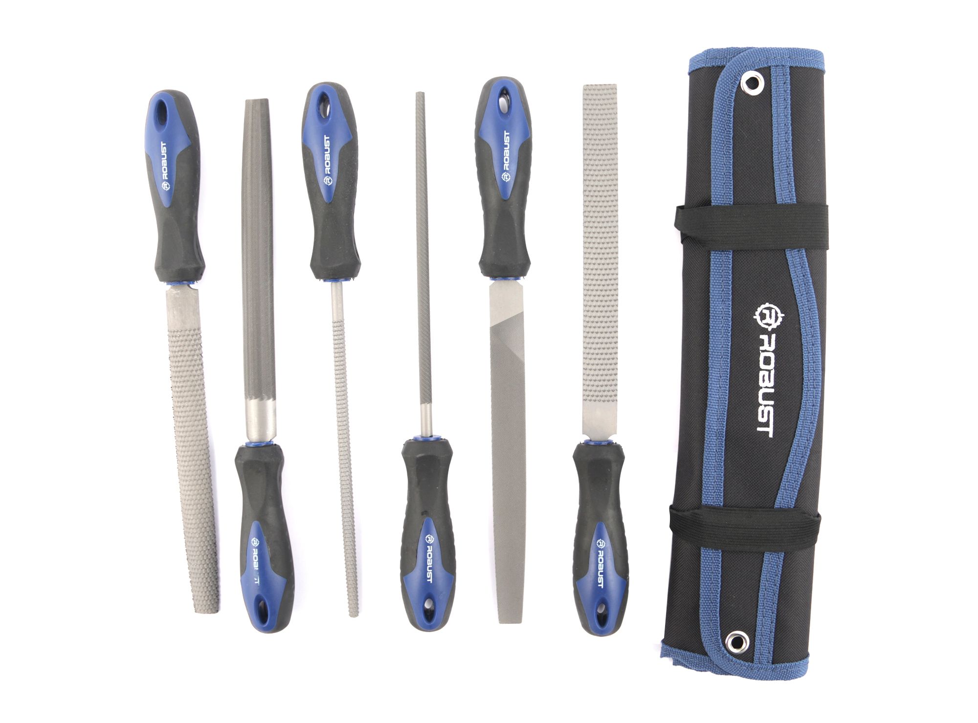 Set lima 8'' RU109-N 7 piezas Robust