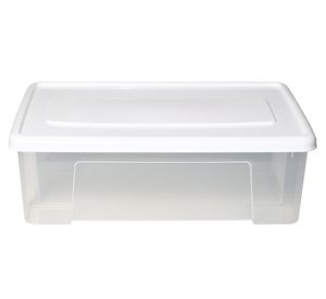 Caja organizadora blanco 30 lt