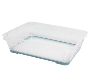 Organizador multiuso 2,25 litros transparente Cotidiana.