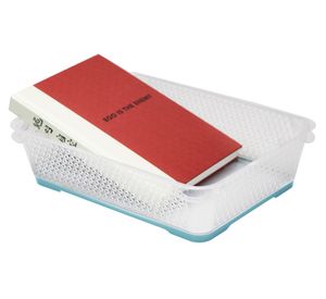 Organizador multiuso 2,25 litros transparente Cotidiana.