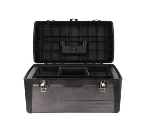 Caja herramientas 25'' negro Robust