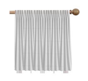 Barra cortina extensible 25/28 mm 120/210 cm bola natural Cotidiana