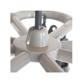 Colgador 12 ganchos gris Cotidiana.