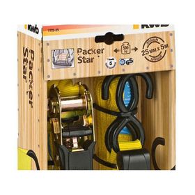 Eslinga tensor 25 mm x 5 m amarillo KWB