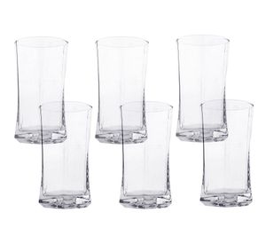 Vaso alto 332 cm3 vivaldi 6 unidades cristar