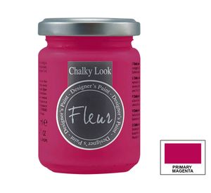 Pintura 130 ml Chalky look primary magenta mate Fleur