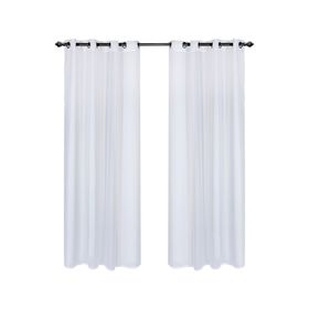 Cortina velo 140x230 cm blanco Cotidiana