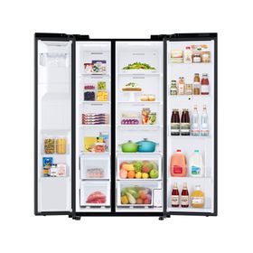 Side by Side no frost 585 litros RS58T5561B1/ZS negro Samsung
