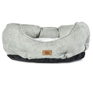 Cama mascota L redondo gris Pet's fun