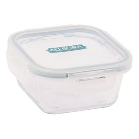 Hermético 380 ml vidrio Allegra