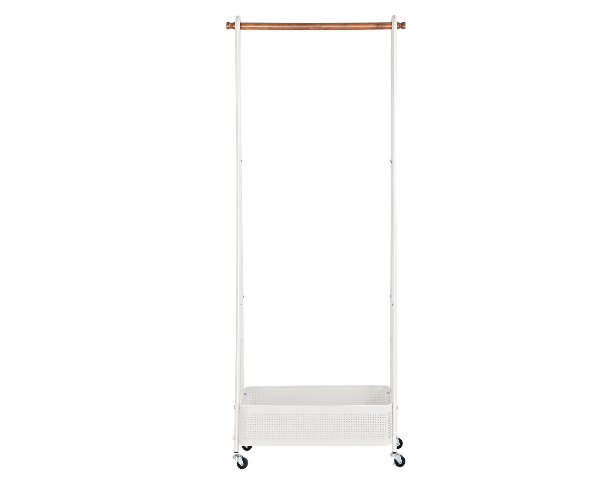 Barra ropa carro blanco a $39.990