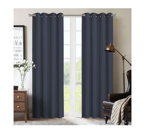 Cortina blackout 200x230 cm Nantes azul Cotidiana