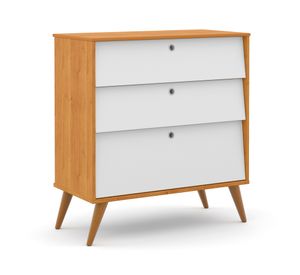 Cómoda 3 cajones Gold gris/eco wood Kidscool