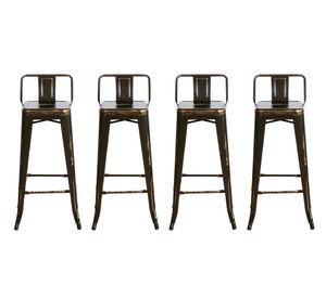 Silla bar Vintage café 4 unidades Idetex