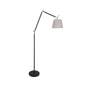 Lámpara pie 1L E27 Tolomeo negro Diseño 3