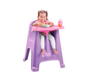 Silla comedor bebé Vanity morado Rimax