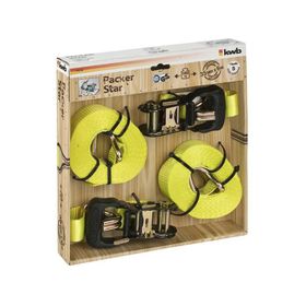 Eslinga tensor 35 mm x 6 m amarillo 2 unidades KWB