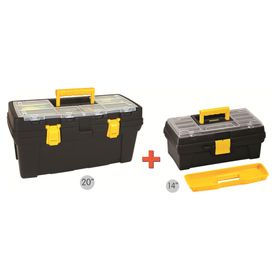 Caja de herramientas 20'' + caja de herramientas 14'' Rimax