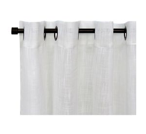 Cortina velo 140x220 cm blanco Idetex