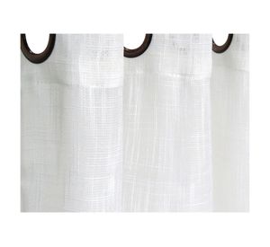 Cortina velo 140x220 cm blanco Idetex