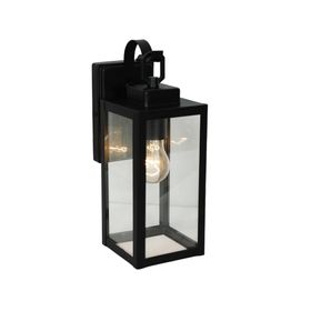 Aplique exterior E27 1L Ladak negro