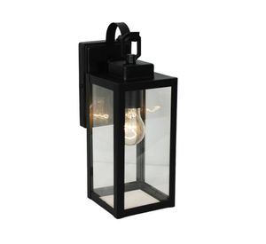 Aplique exterior E27 1L Ladak negro