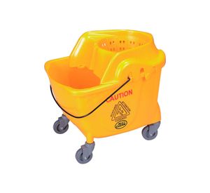 Carro estrujador 32 litros amarillo All Clean