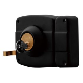 Cerradura sobreponer acceso 210N negro Safer