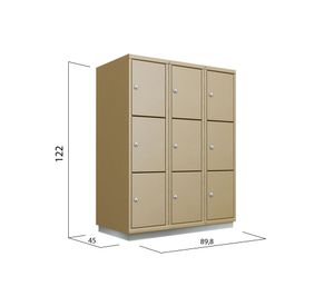 Locker custodia profesional 9 puertas PJ3-09 Maletek