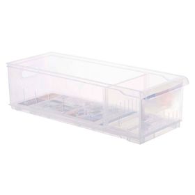 Organizador repisa bajo transparente