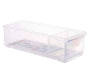 Organizador repisa bajo transparente